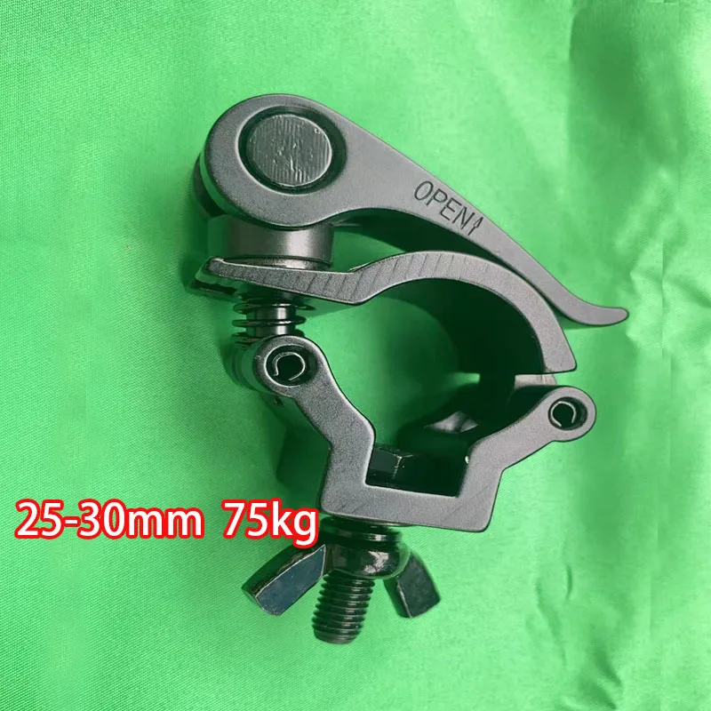 25-30mm 75KG  Lighting Clamp Truss Quick Release Hooks Pipe Clamps