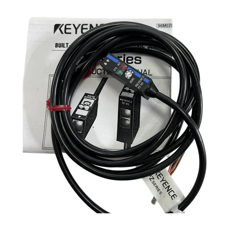 KEYENCE PZ-101 PZ-101P PZ-V11P PZ-V12 PZ-M31 Photoelectric Sensor Reflective Cable NPN Used for Sorting Triggering in Stock