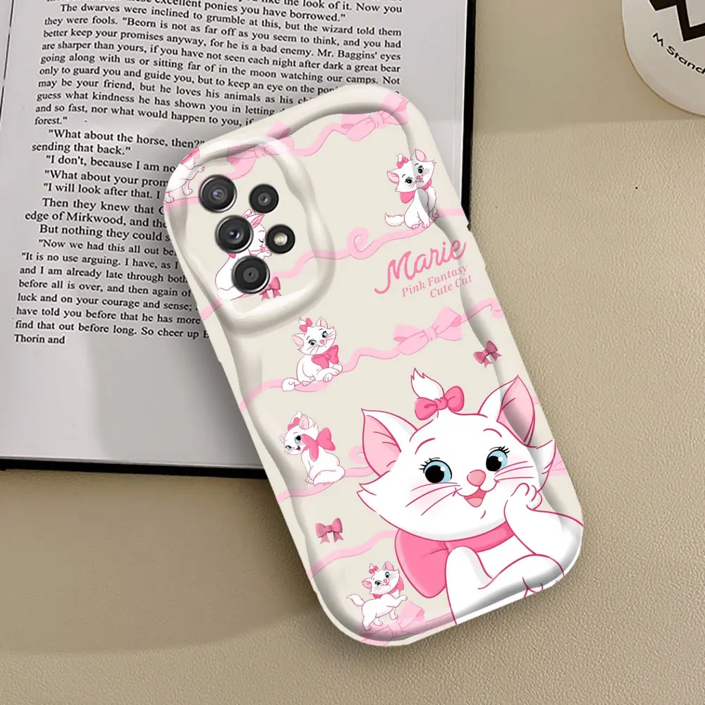 Disney Marie Cat The Aristocats Case Voor Samsung Galaxy A73 A72 A71 A71 A35 A34 A33 A32 A31 A31 A25 A24 A23 A15 A14 A13 A05 S A05 Cover