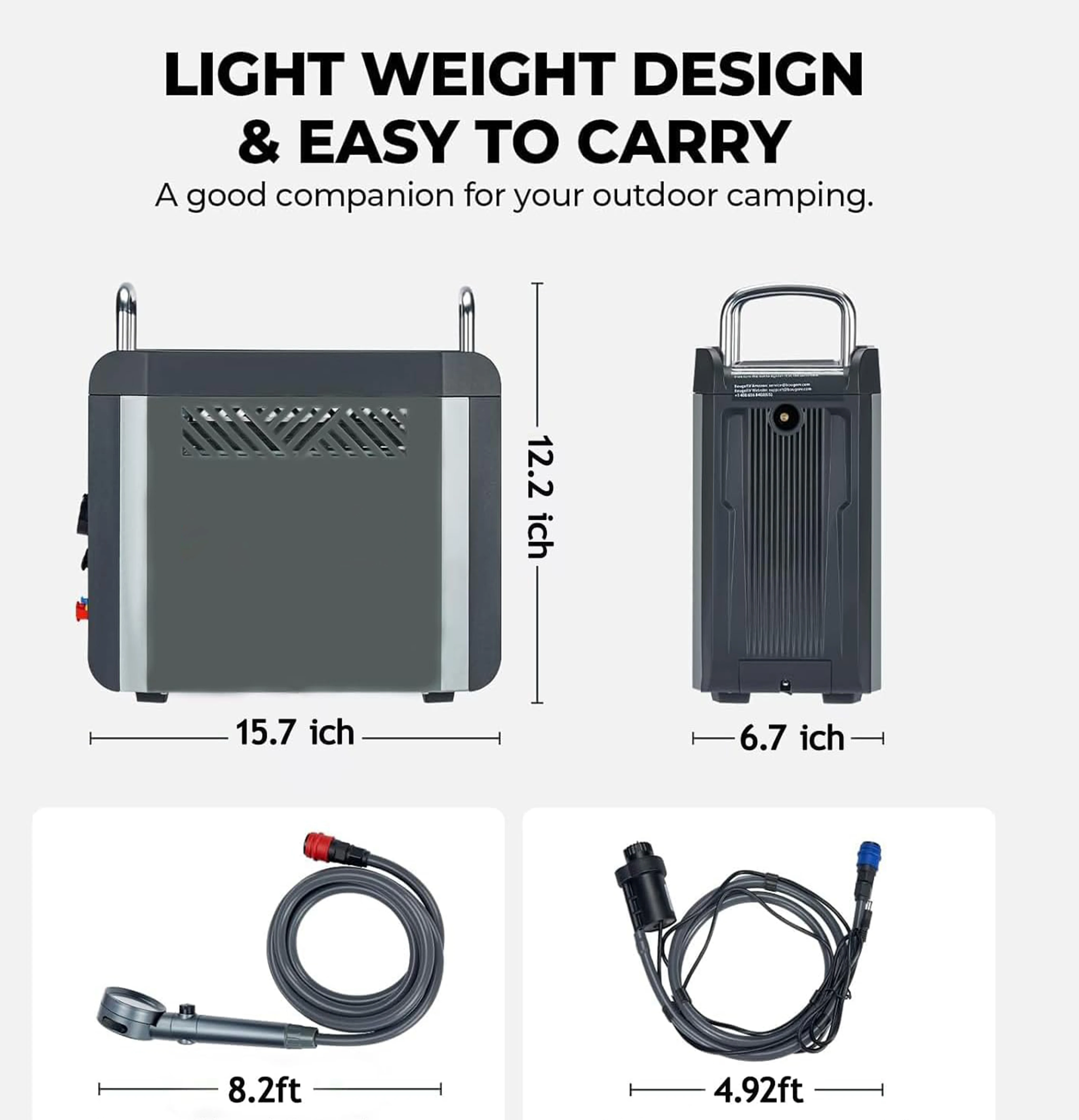 3L Prezzo all'ingrosso Varie specifiche Campeggio Scaldabagni a gas istantanei portatili