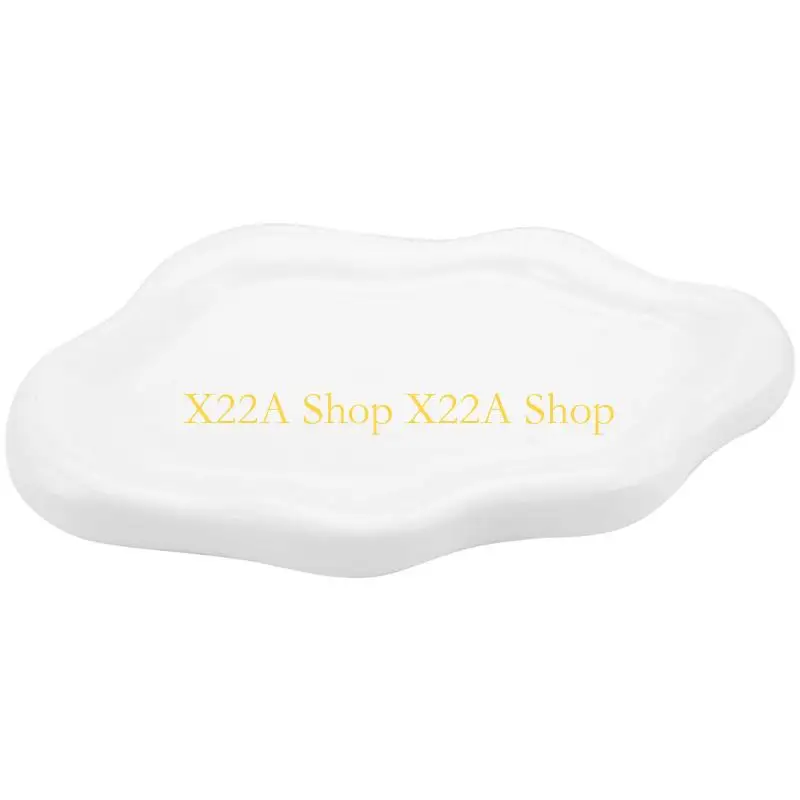 

Unique Irregular Ceramic Jewelry Plate Decorative Cloud Styles Home Arrangement