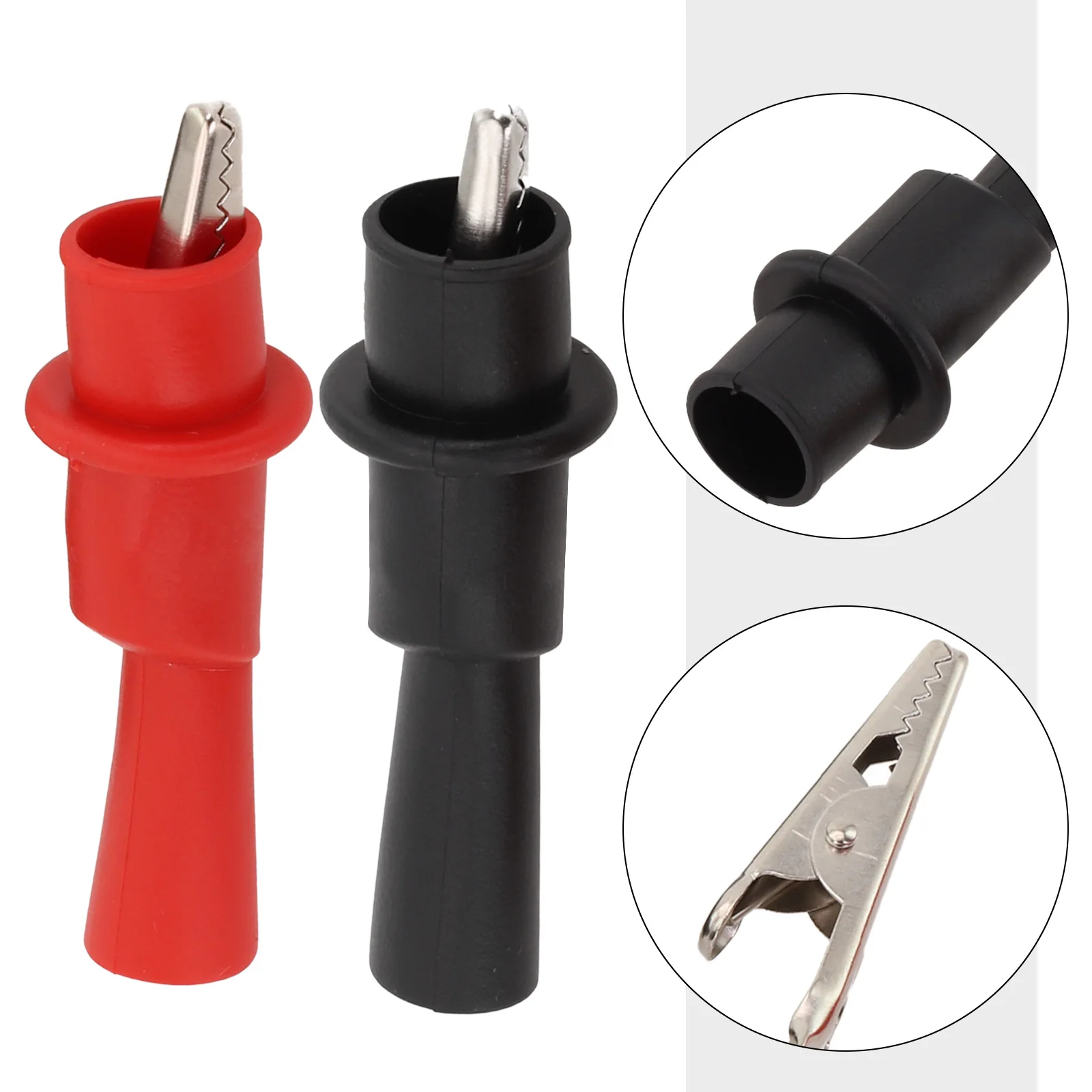 

Multimeter Testing Electrical Test Clamp Multimeter Test Clamp Oxidation-resistant Steel Nickel Plated Firm Connection