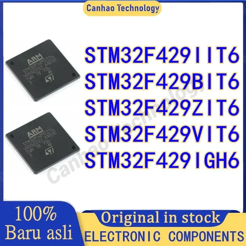 STM32F429ZIT6 STM32F429IIT6 STM32F429IGH6 STM32F429BIT6 STM32F429VIT6 STM32F429 STM32F STM32 STM IC MCU Chip LQFP-176 in Stock