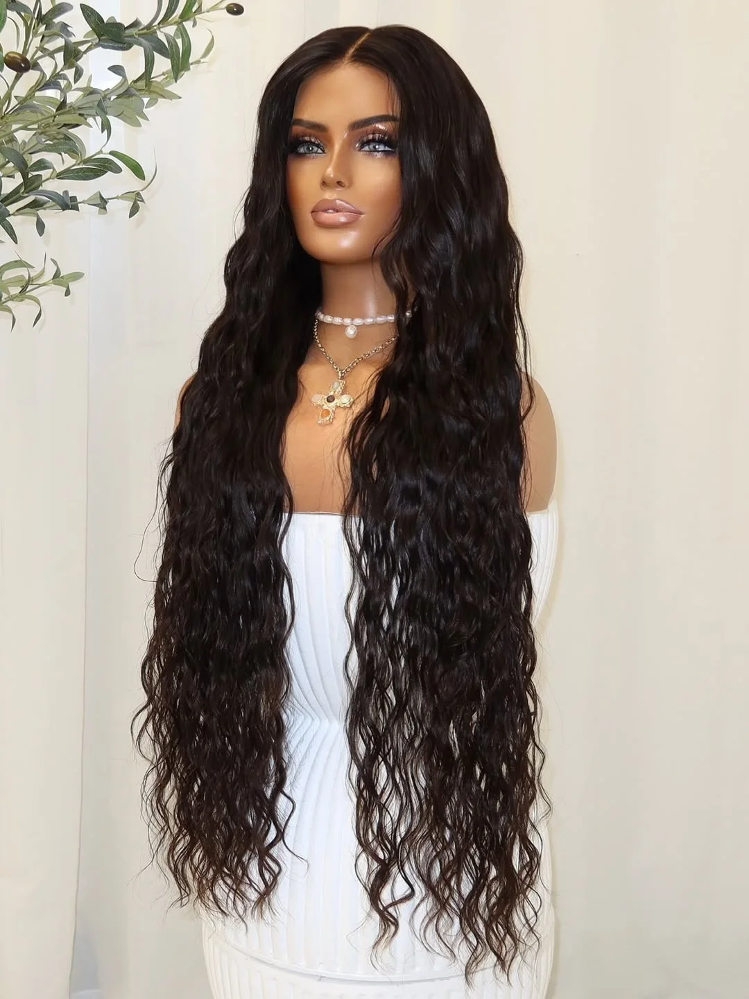 natural-black-deep-wave-13x4-hd-transparent-lace-frontal-wig-pre-plucked-200-density-lace-front-wig-on-clearance-sale