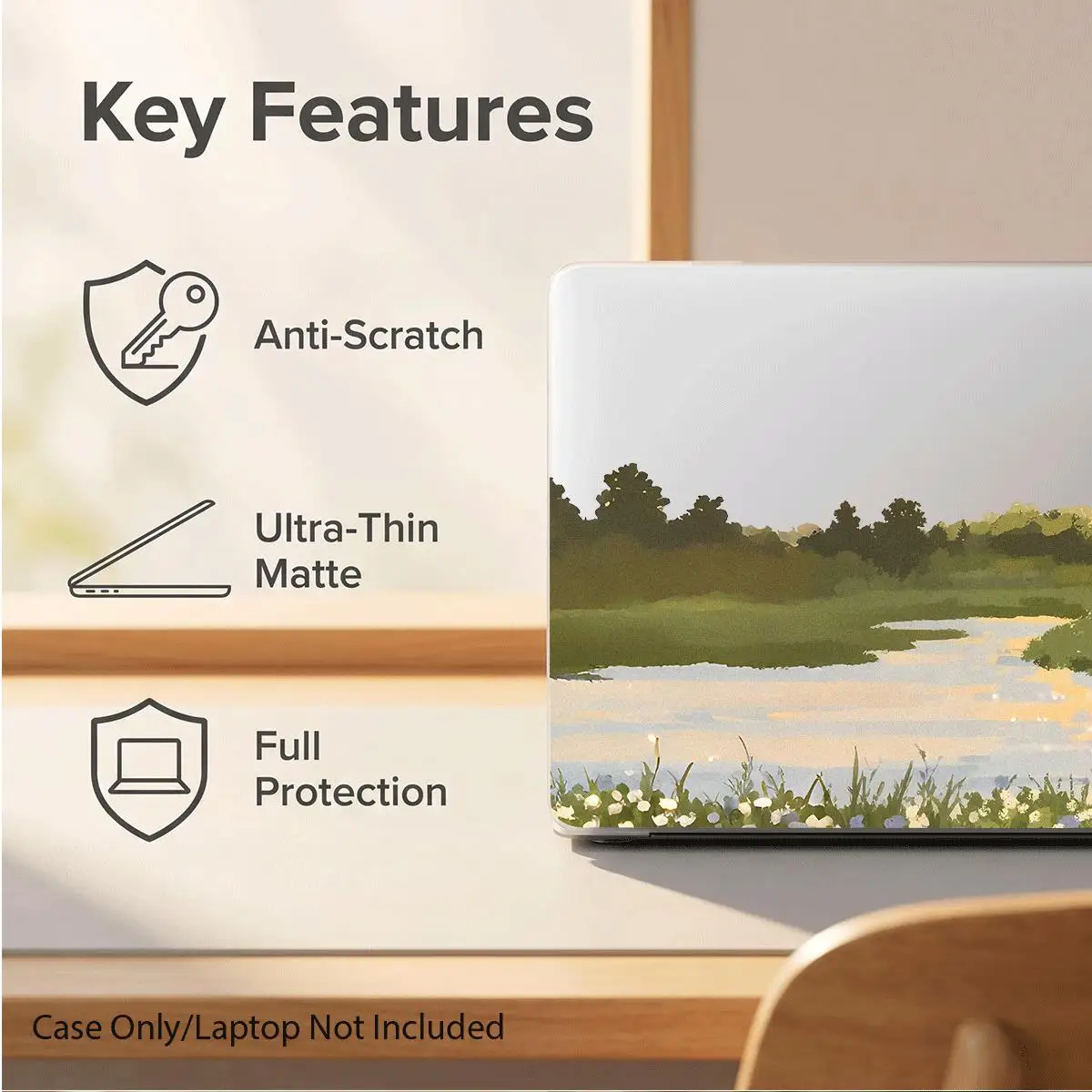 Case for MacBook,compatible with 13 Neo/13.3 Air/13.3 Pro/13.6Air/14.2 Pro/15Air/16.193Pro