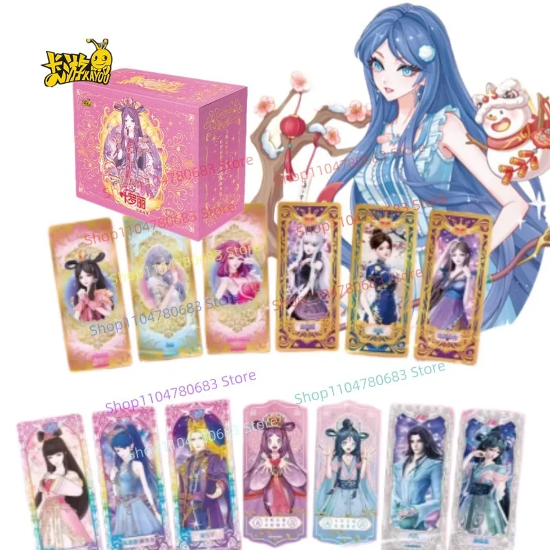 

Коллекционные карточки Kayou Ye Luoli, изысканный подарочный набор Wave 5, карточки «Принцесса из мира эльфов», официальный оригинальный альбом для коллекции, подарок