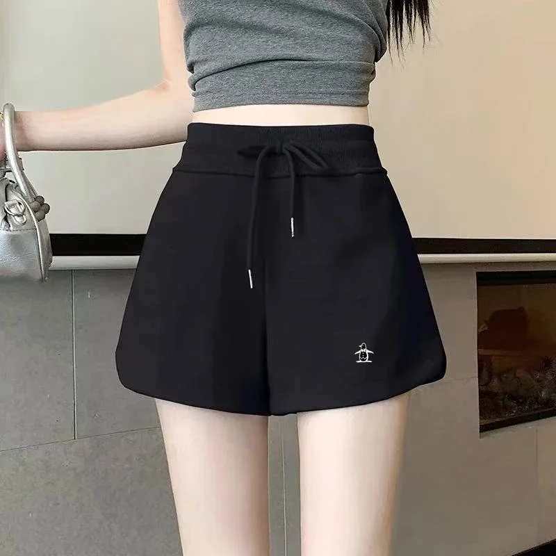 Women's Golf Wear Versatile A-line Sports Shorts Summer New High Waist Slimming Spicy Girl Casual Shorts