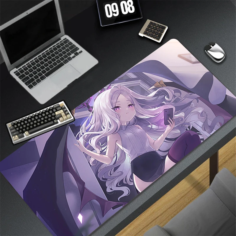 

Mousepad Computer Gaming Accessories Keyboard Pad Office Rubber Mouse Pad Decoracion Desk Blue Archive Sorasaki Hina Mouse Mat