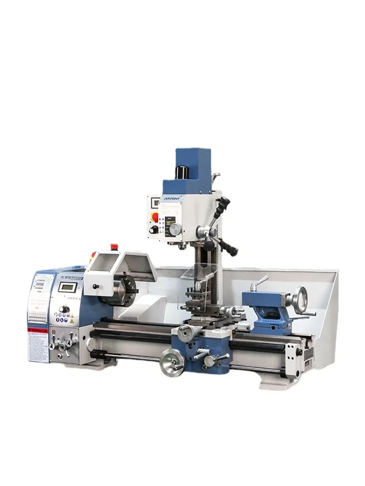 F car drilling and milling three in one machine tool multifunctional composite machine tool small teaching desktop lathe