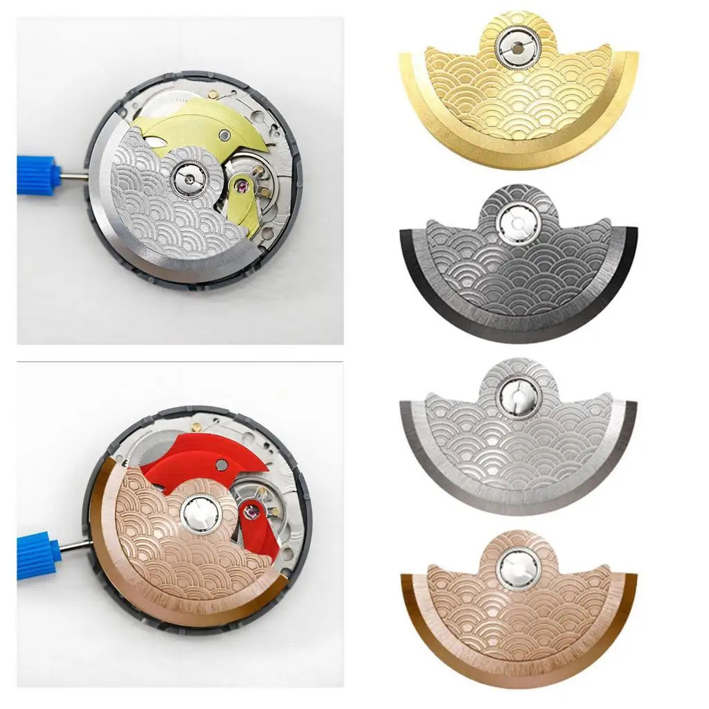 Mechanisch uurwerk Horlogecomponent Mode DIY Horlogereparatie Professionele automatische rotor voor NH34 NH36 NH38 NH39 NH35