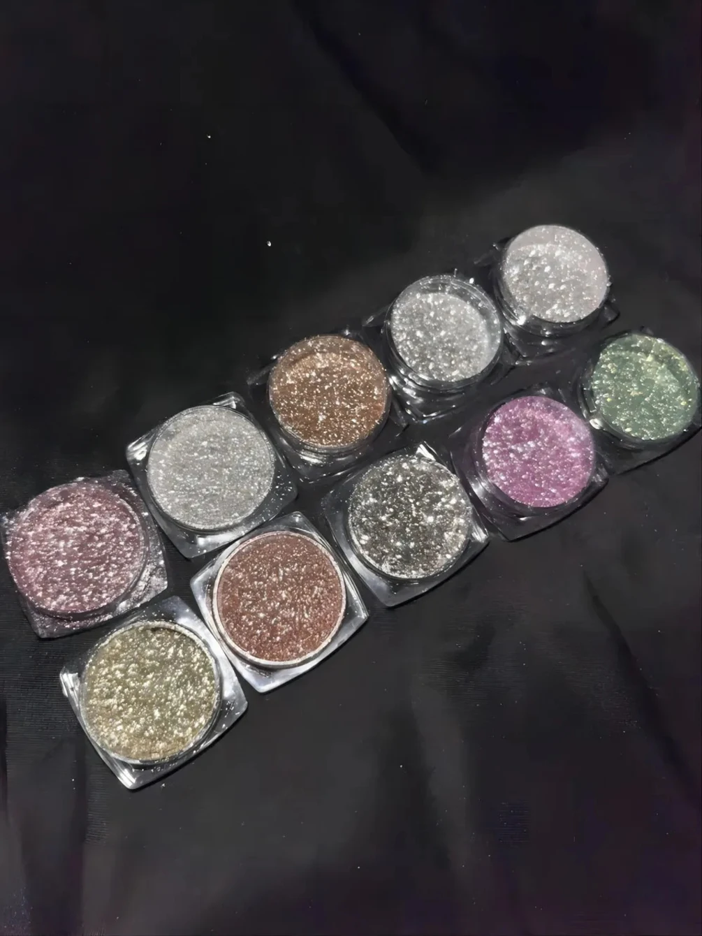 プライベートブランド カメレオンアイシャドウ カスタムロゴ 10色 高輝度偏光アイシャドウパウダー パール顔料メイク ヴィーガン