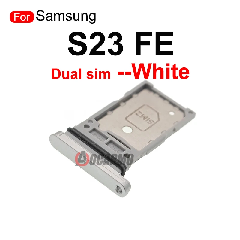 Sim Tray Dual SIM Card Slot Holder Replacement Parts For Samsung