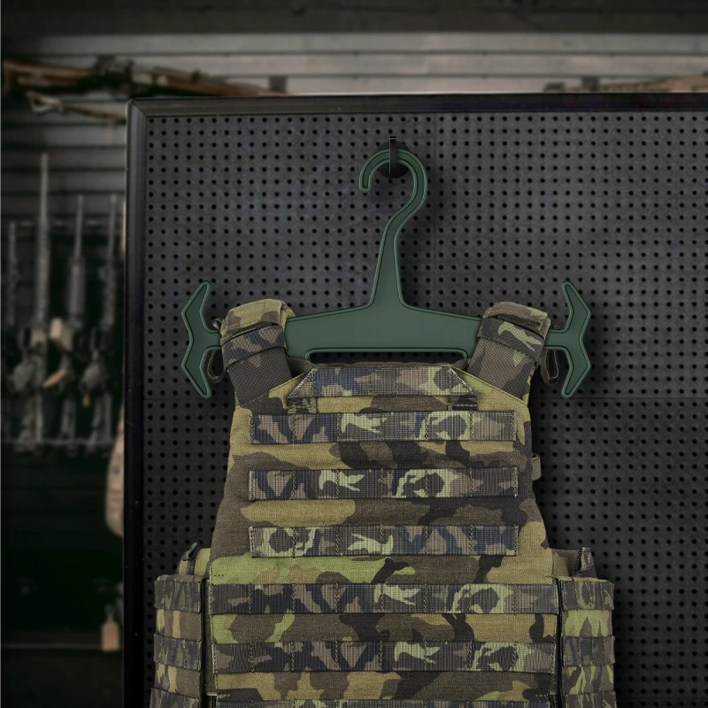 Multi Functional Heavy Duty Hanger Outdoor Hunting Tactical Vest Hanger Diving Suits Paintball Airsoft Equipment Display Rack
