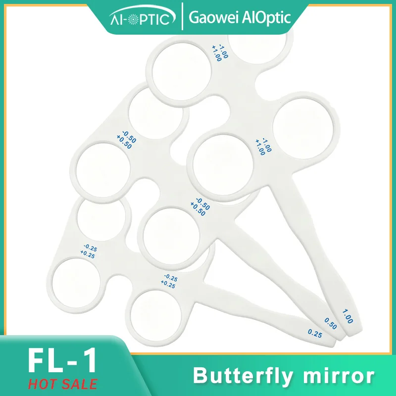 4-lens optische flipper FL-1 oogtrainer voor professionele optometrie en dagelijkse training voor gezichtscorrectie