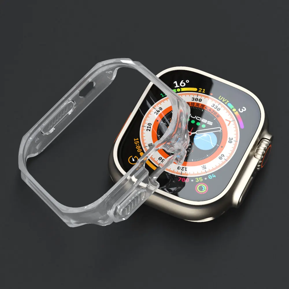 Ốp Lưng Dành Cho Đồng Hồ Apple Cực Đồng Hồ Thông Minh Smartwatch Dây Bảo Vệ Dành Cho Iwatch Siêu Ban Nhạc Sốc Bao Phụ Kiện