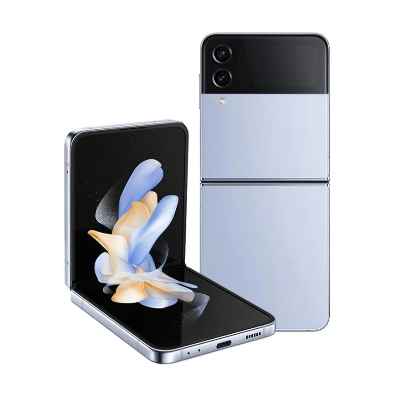 هاتف Samsung Galaxy Z Flip4 5G RAM 8GB ROM 128GB/256GB هاتف ذكي 6.7 بوصة CPU Snapdragon 8 + Gen1 3700mAh 12MP كاميرا مستعملة