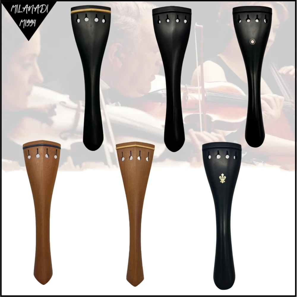 1pcs 1/4 1/2 3/4 4/4 Hill Style Cello tailpiece, jujube wood/boxwood/ebony wood,Cello accessories parts fittings