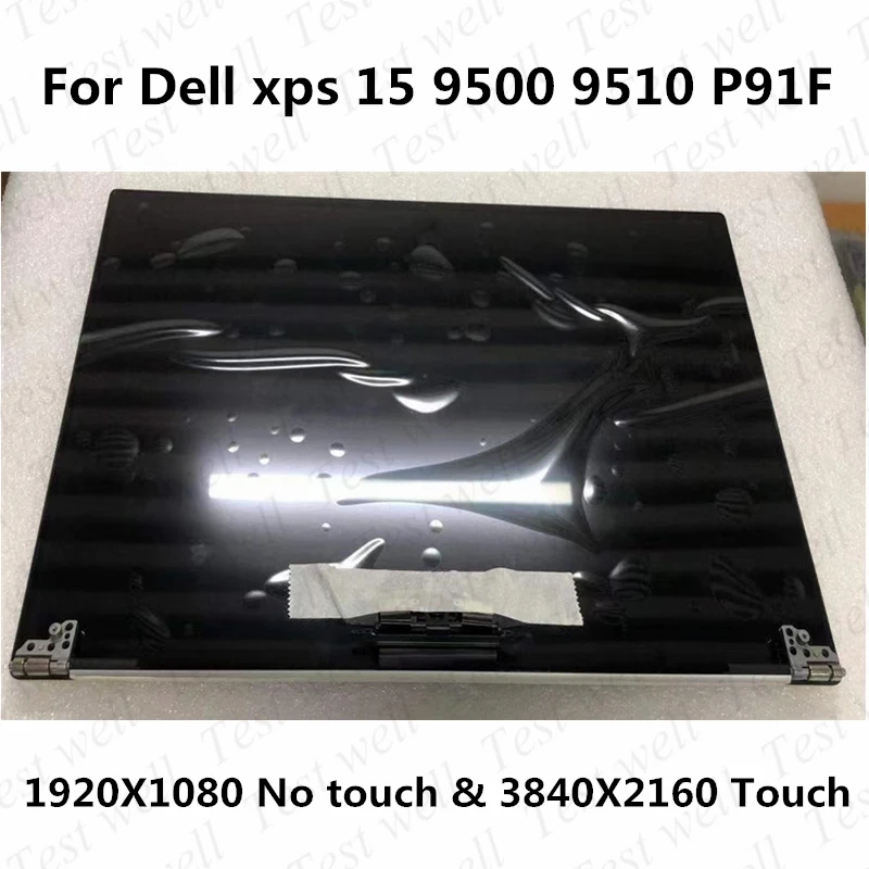 

Original Test well 15.6" LCD FHD UHD Touch Screen Replacement Full Assembly For Dell xps 15 9500 9510 P91F P91F001 P91F002