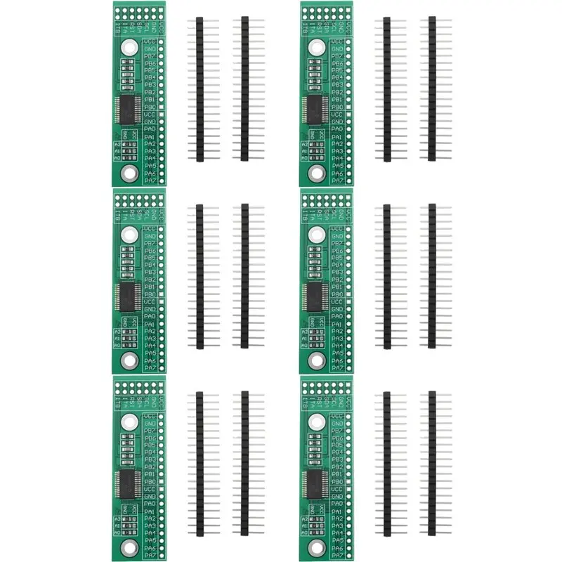 ABIJ-6X 16-Ch IO Expansion Pin Module Board I2C Interface IIC Input Output MCP23017-E/SS For Computer Game Console