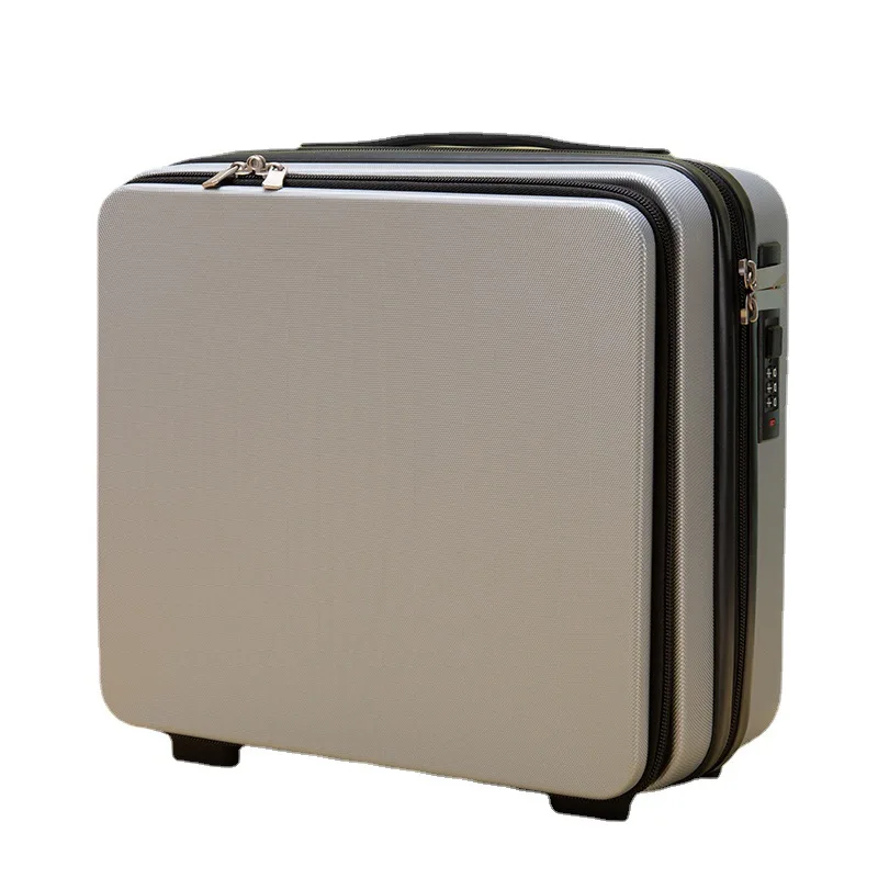 Fresh Mini 16-inch Password Box, Open The Lid Before The Storage Box, Portable Suitcase, Cosmetic Case.