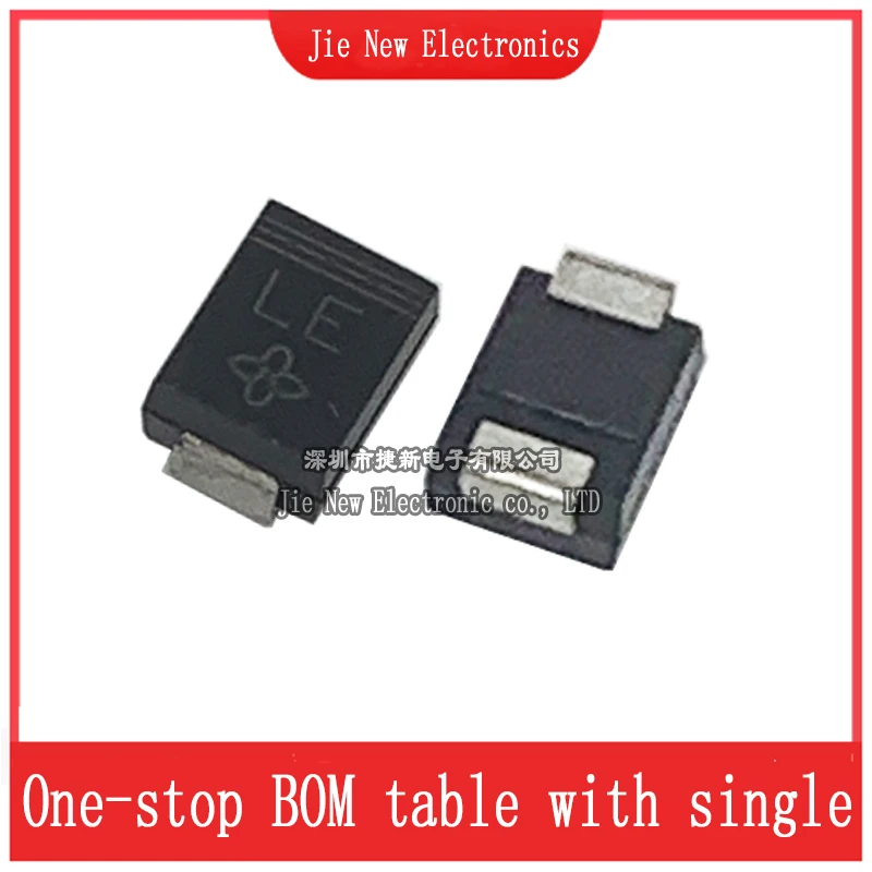 50 Stück SMB_DO-214AA SMBJ26A SMBJ28A SMBJ30A SMBJ33A SMBJ36A SMBJ40A SMBJ43A SMBJ46A SMBJ48A SMBJ51A SMBJ54A 600W SMD TVS-Diode