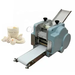 Tabletop Small Grain Product Automatic Papad Momo Empanada Samosa Gyoza Wonton Dumpling Maker Skin Wrapper Making Machine Price