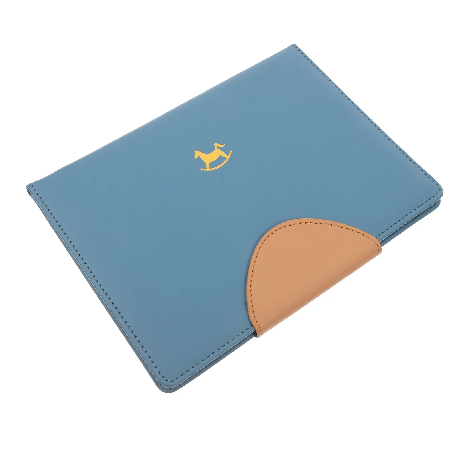 

Birth Certificate Protective Cover Holder Lightweight Portable Document Folder Pu Material Waterproof Storage Solution