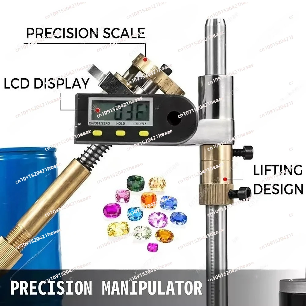 

Подходит для шлифовально-стругальной машины Gem, машины для полировки драгоценных камней, механической рукоятки, рукоятки с цифровым дисплеем.