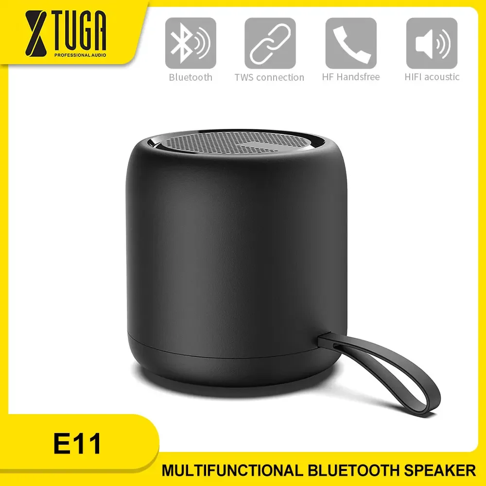 

XTUGA E-11 Wireless Bluetooth Speaker Outdoor Music Player Stereo Radio Wireless TWS Mini Subwoofer Portable Speaker