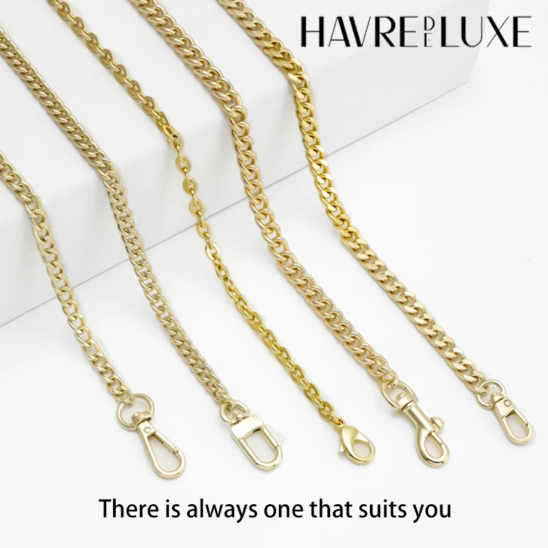 

Light Gold Chain For Women Bag Durable Fashion Crossbody Shoulder Strap Replacement Bag Modification Bag Chain Accessories