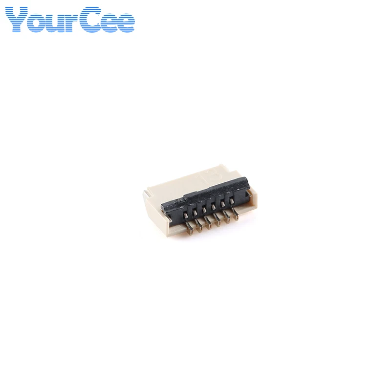 10Pcs FFC/FPC-0.5MM Pitch 1.0H Double FFC Connector Front Insert Back Flip Clamshell Gild 4-40P Flat Cable Double Connection