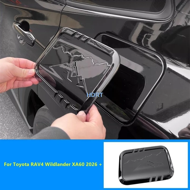 For Toyota RAV4 Wildlander XA60 2026 + Car Styling Oil Filler Fuel Tank Cover Protector Decoration Accessories Exterior Sticker