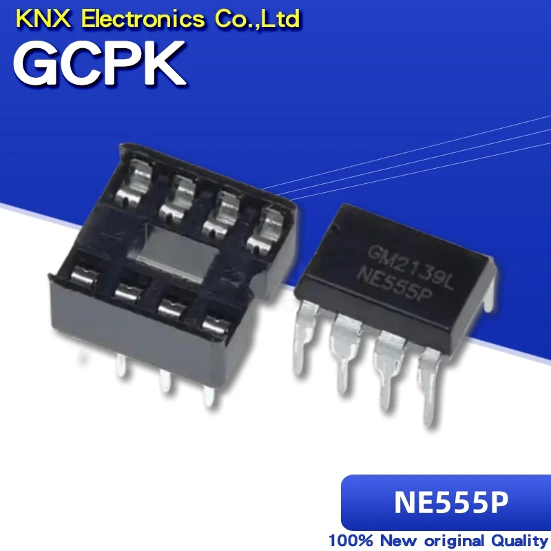 20 piezas (10 cada uno) NE555, NE555P, LM358P, LM324N, LM339N, LM339N, LM358, LM324, LM339, LM393, DIP-8, DIP-14, Chip IC, enchufes DIP de 8 pines