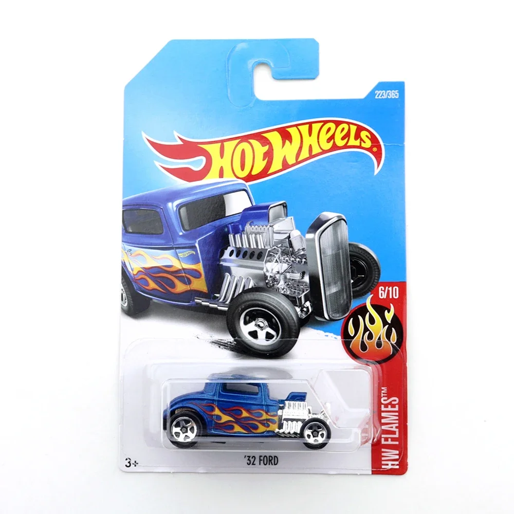 2021-27 2019-105 Original Hot Wheels Mini Alloy Coupe 32 FORD 1/64 Metal Diecast Model Car Kids Toys Gift