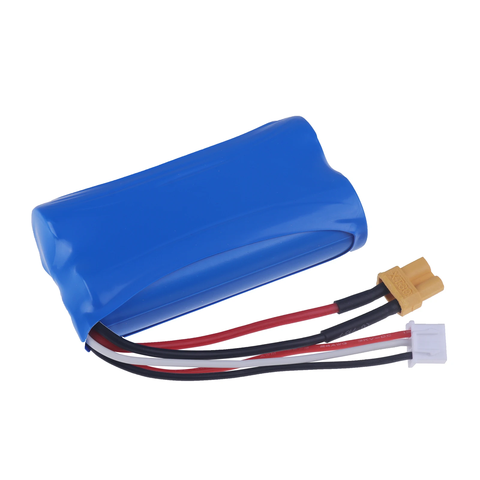 7.4V 4000mAh Lipo Battery XT30 plug for HUINA 1580 1583 580 550 582 accessory 7.4V high capacity battery for car image 3