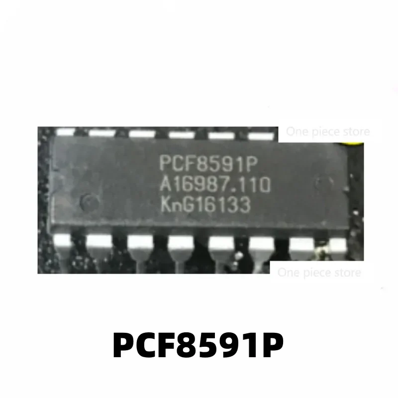 

5PCS Inline PCF8591 PCF8591P 8-bit analog-to-digital converter chip DIP-16