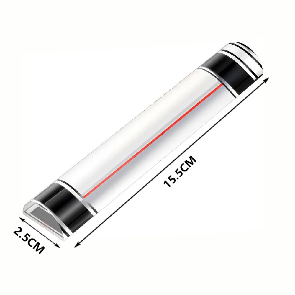6 Inch Handheld Magnifier Bar Acrylic Ruler For Students Office Workers Reading Aid Line Guide Visual Clarity Enhancer