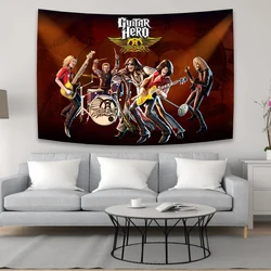A-Aerosmith Band Wall Hanging Tapestry Custom Aesthetic Room Decor Art Decorative Bohemia Tapestry Or Flag