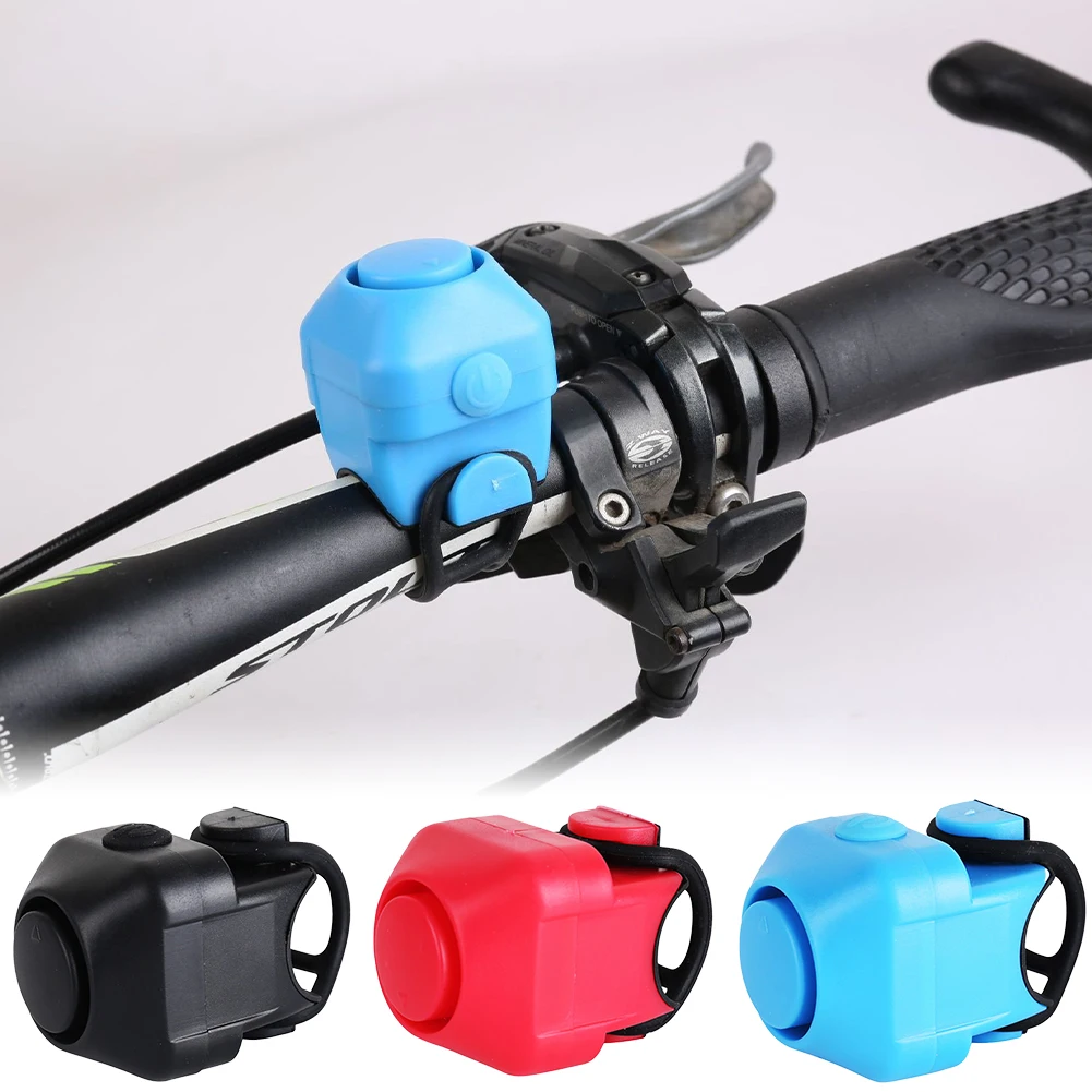 Bicycle Electronic Loud Horn 130 Db MTB Bike Safety Warning Alarm Cycling Handlebar Bell Ring Riding Ring Bell Accessorie