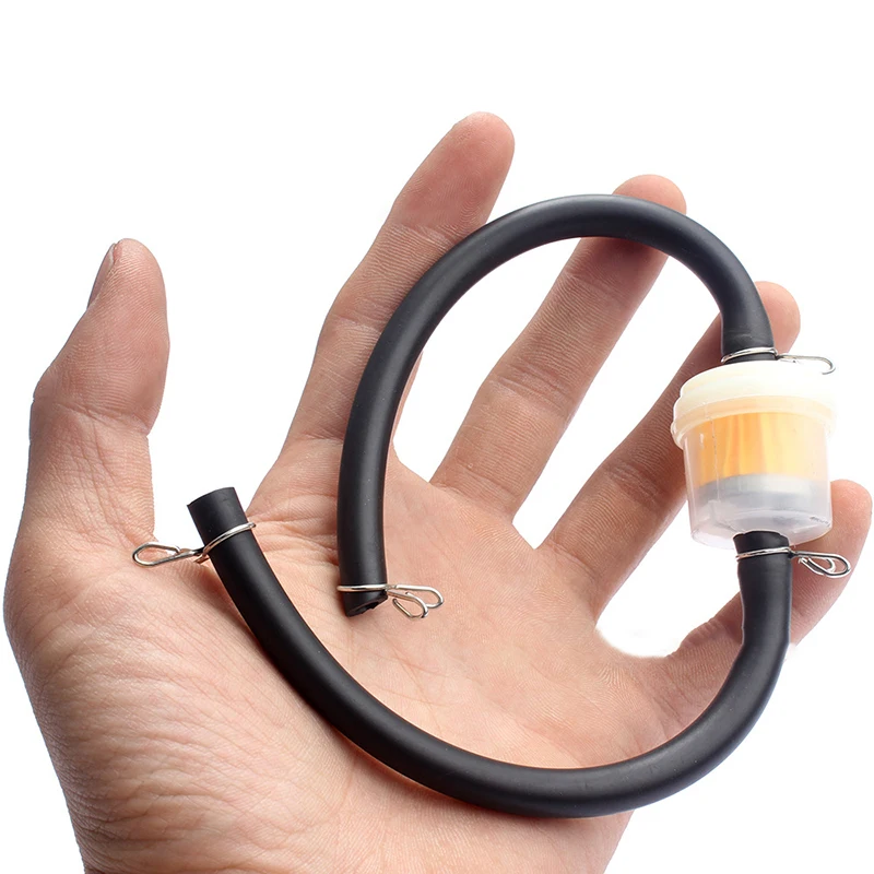 

Universal Fuel Filter Gasoline Clear Cleaner Petrol Pipe Quad Scooter Hose Line Magnet Inline Gas Dirt Bike Motorcycle Accessory