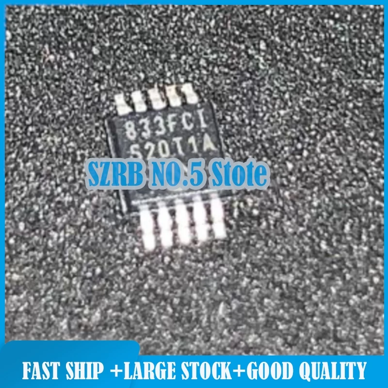 5pcs/lot MCP73833-FCI/UN MSOP10 chips Electronic components