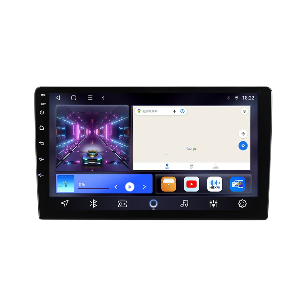 

Android 11 TS10 TS18 Car Video for For Head Unit 9/10inch 2DIN Universal Car Radio 1280*720 Radio Stereo