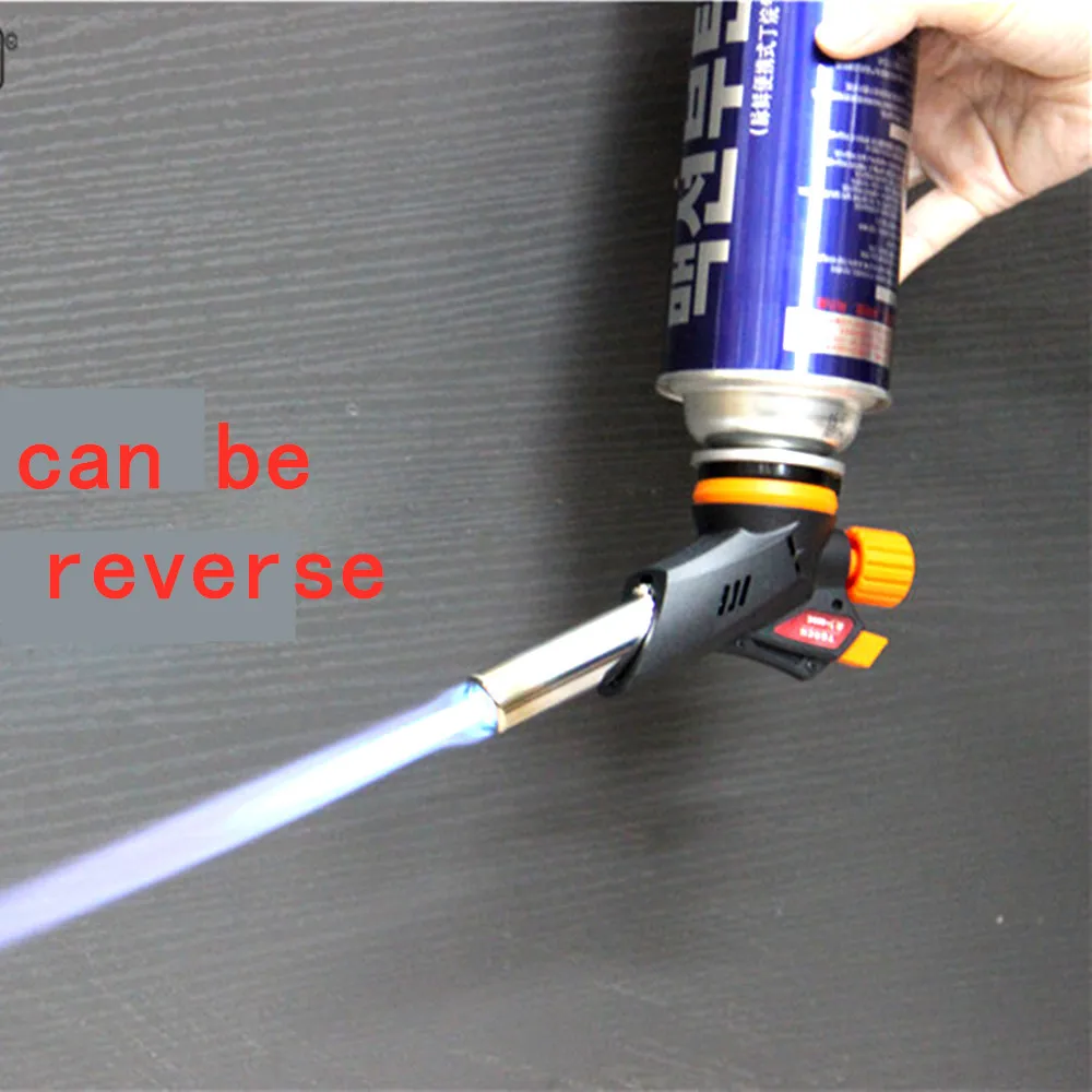 Welding Burner Flame Gas Torch Flame Gun Blowtorch Cooking Soldering Butane AutoIgnition gas-Burner Lighter Heating