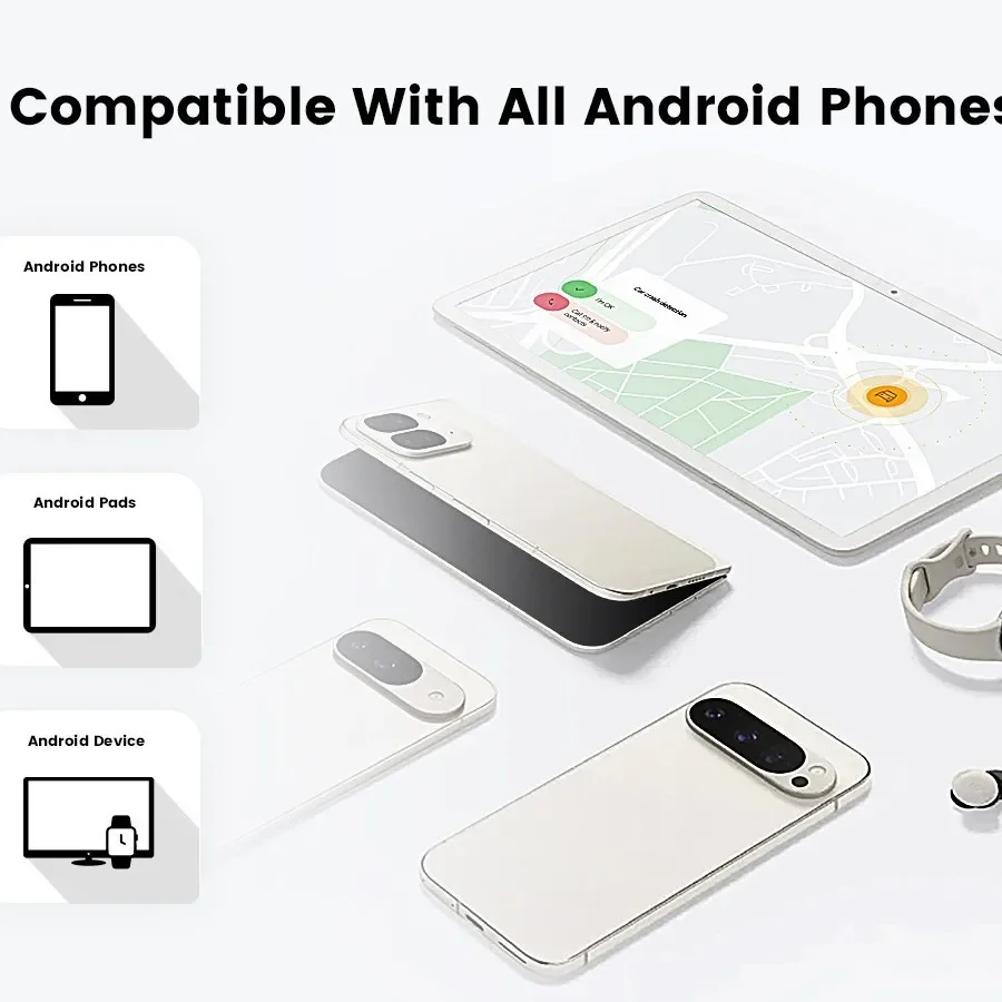 MiLi Smart GPS Tracker Mitag Bluetooth Locator Anti-Lost Device Mobile Keys Pet Elderly Kids Finder Work With Android Find My image 4