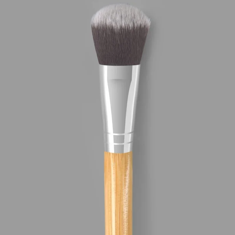 Bamboo Handle Powder Round Brush Real Techniques Blush Concealer Brushes Beauty Tools