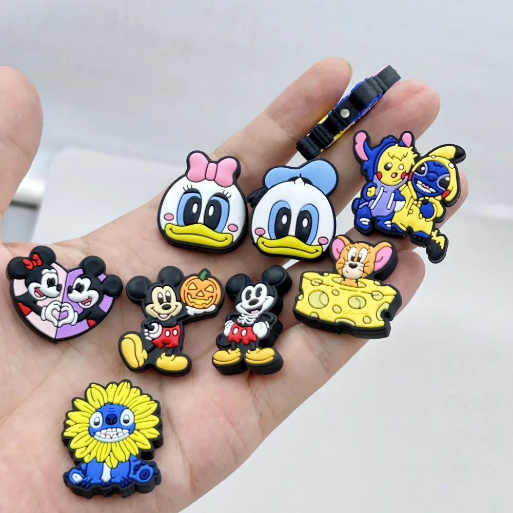 ลูกปัดซิลิโคนการ์ตูนขนาดเล็ก 10 ชิ้น สำหรับทำสร้อยคล้องจุกนม ปากกา หรือเครื่องประดับ อุปกรณ์ตกแต่ง ลูกปัดซิลิโคนเกรดอาหารสำหรับของเล่นเด็ก