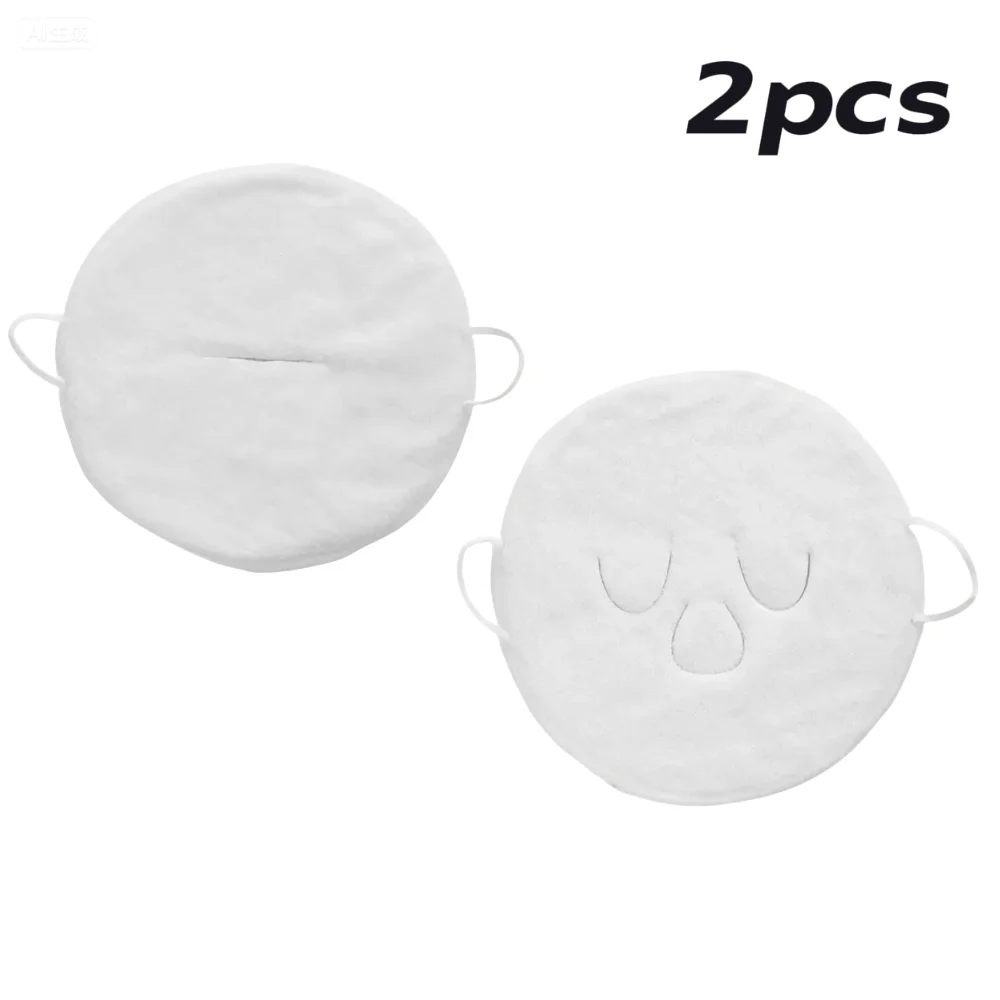 1-5 SZT. Wielorazowe Maseczki do Twarzy na Zimno i na Gorąco - Nawilżający Parownik do Twarzy do Pielęgnacji Skóry na Zimno i na Gorąco, Miękkie, Delikatne