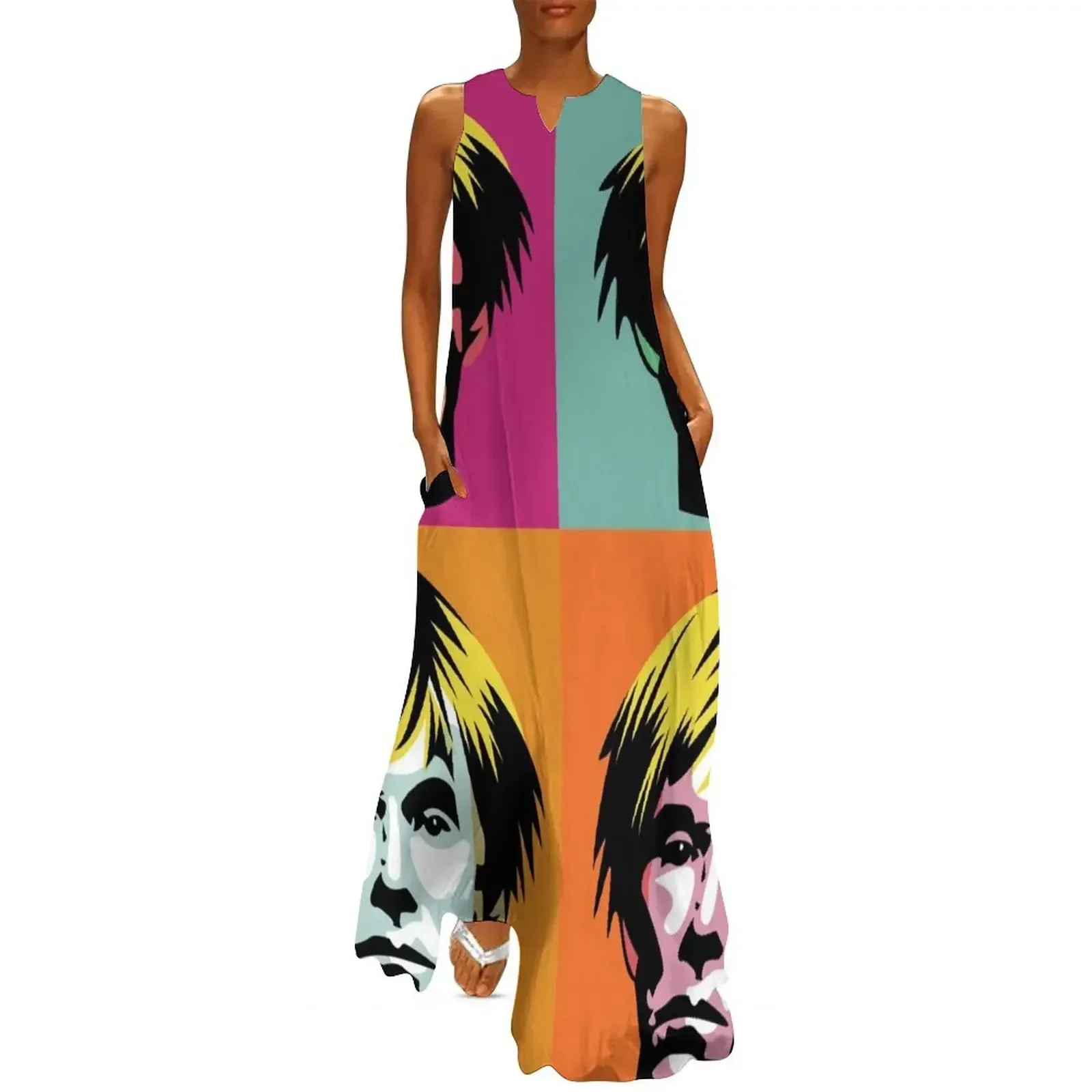 

Popart Long Dress elegant chic women dresses promotion Prom gown dresses for women Dress