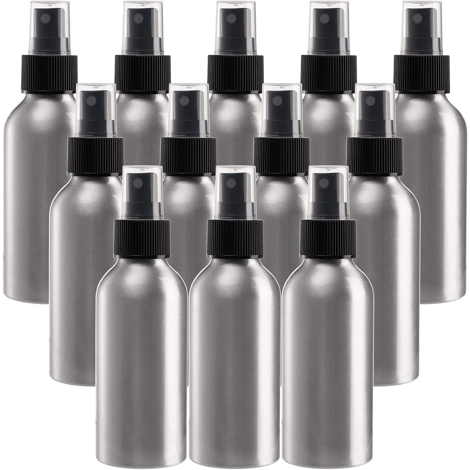 1Pack 30/120ml Aluminum Empty Spray Bottles Fine Mist Spray Bottles for Travel Cosmetic Perfume Essential Oil Storage Leak Proof