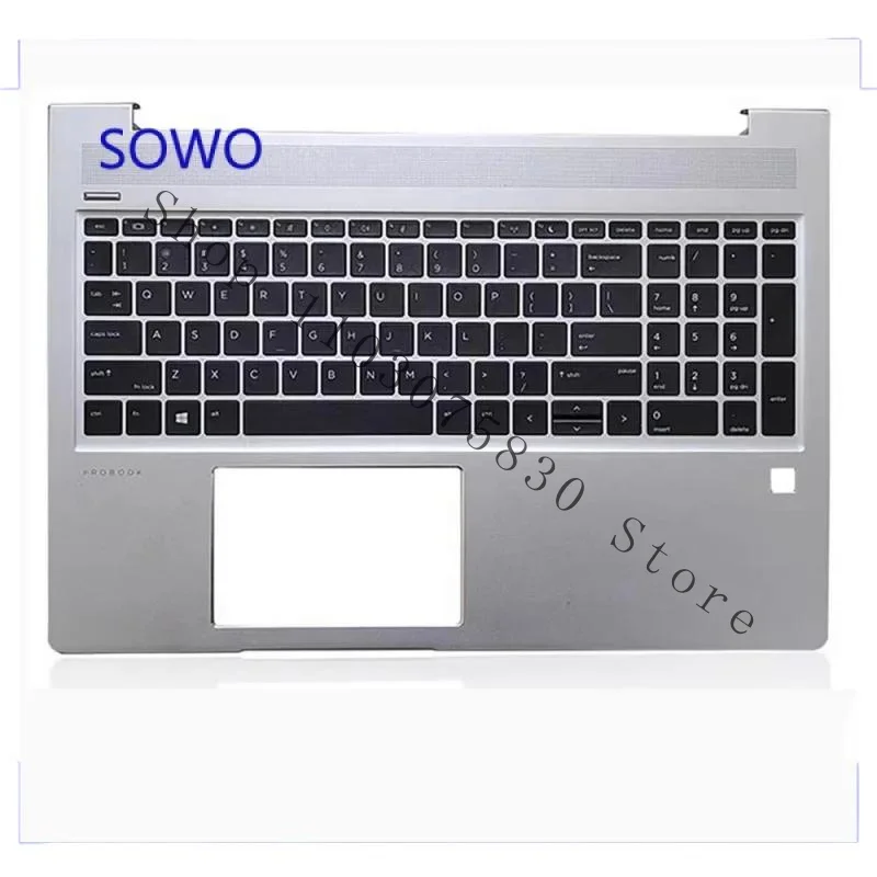 Wyoresy new palmrest cover case keyboard for HP 450 G6 455 G7 zhan66 pro 15 G2 G3 L45091-001